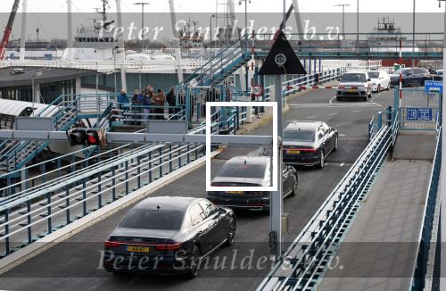 Texel 12 maart 2027
Koningin Maxima doopt schip de anna weber van Bosse op Texel . Koningin Maxima ging met de pont