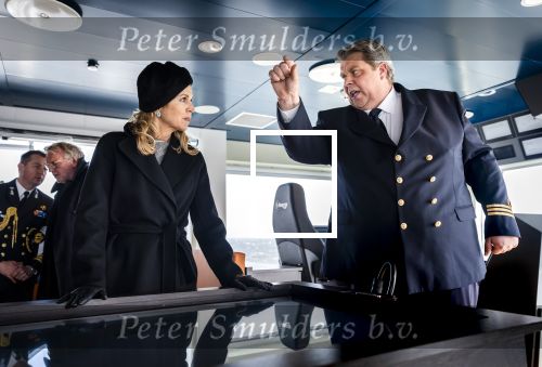 Texel 12 maart 2027
Koningin Maxima doopt schip de anna weber van Bosse op Texel . Koningin Maxima ging met de pont