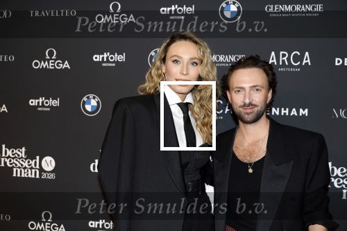 Amsterdam 30 maart 2026
Verkiezing best geklede nederlandse man . Loiza Lamers kwam met stylist Tommy Driessen