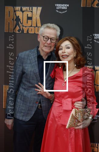 Amsterdam 29 maart 2026
Premiere we will rock you in het deLaMar theater . Marijke Helwegen met haar man harrie