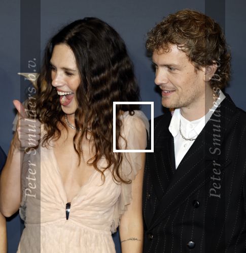 Amsterdam 11 maart 2026
Premiere 2e seizoen Maxima ( Videoland) in nieuwe kerk in Amsterdam . Martijn Lakemeier en Delfina Chaves