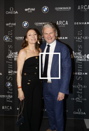Amsterdam 30 maart 2026
Verkiezing best geklede nederlandse man . May-Britt Mobach en partner Ewart van der Horst