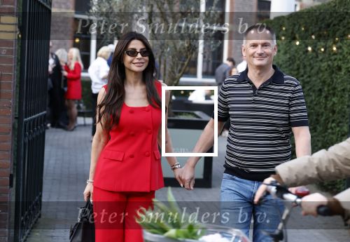 Amsterdam 8 maart 2026
Olcay Gulsen met haar verloofde Eelko v Kooten