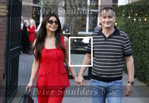 Amsterdam 8 maart 2026
Olcay Gulsen met haar verloofde Eelko v Kooten