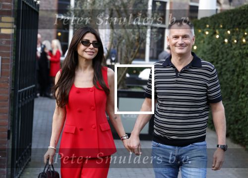 Amsterdam 8 maart 2026
Olcay Gulsen met haar verloofde Eelko v Kooten