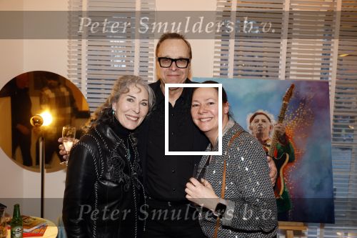 Amsterdam 12 maart 2026
Rinus Gerritsen opent expositie Patricia Steur in hotel Americain. Patricia Steur met partner en de partner van Rinus Gerritsen