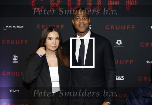 Amsterdam 21 maart 2026
Premiere docu over Johan Cruijff in de Johan Cruijff Arena . Patrick Kluivert en zijn vrouw Rossana Kluivert