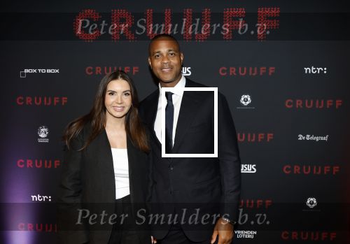 Amsterdam 21 maart 2026
Premiere docu over Johan Cruijff in de Johan Cruijff Arena . Patrick Kluivert en zijn vrouw Rossana Kluivert