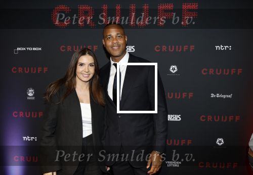 Amsterdam 21 maart 2026
Premiere docu over Johan Cruijff in de Johan Cruijff Arena . Patrick Kluivert en zijn vrouw Rossana Kluivert