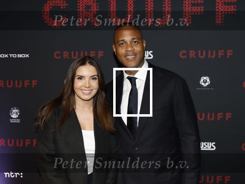 Amsterdam 21 maart 2026
Premiere docu over Johan Cruijff in de Johan Cruijff Arena . Patrick Kluivert en zijn vrouw Rossana Kluivert