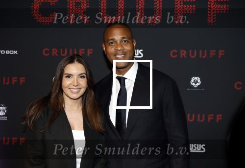 Amsterdam 21 maart 2026
Premiere docu over Johan Cruijff in de Johan Cruijff Arena . Patrick Kluivert en zijn vrouw Rossana Kluivert