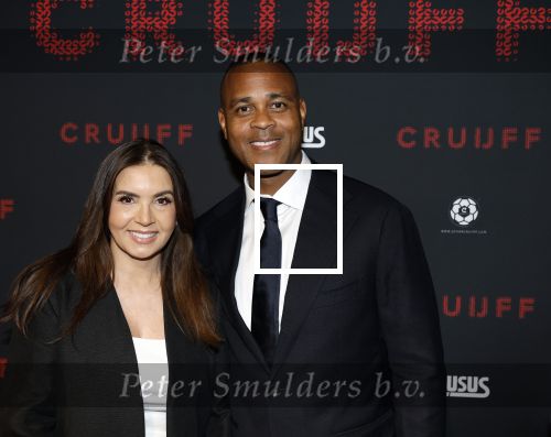 Amsterdam 21 maart 2026
Premiere docu over Johan Cruijff in de Johan Cruijff Arena . Patrick Kluivert en zijn vrouw Rossana Kluivert