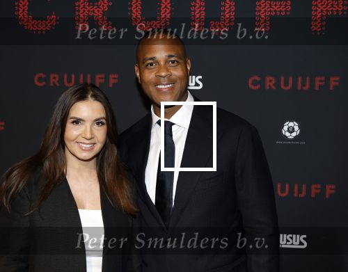 Amsterdam 21 maart 2026
Premiere docu over Johan Cruijff in de Johan Cruijff Arena . Patrick Kluivert en zijn vrouw Rossana Kluivert