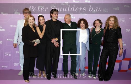 Amsterdam 13 maart 2026
Boekenbal 2026 in de schouwburg van Amsterdam. Peter de Smet kwam met partner kinderen en zijn ex vrouw
