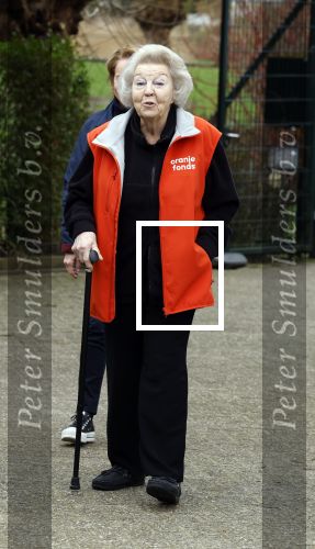 Amsterdam 13 maart 2026
Prinses Beatrix bezoekt kinderboerderij in Amsterdam voor NL Doet