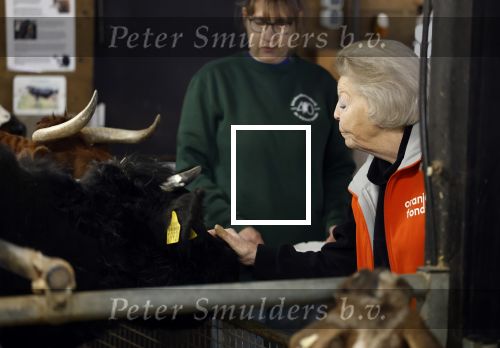 Amsterdam 13 maart 2026
Prinses Beatrix bezoekt kinderboerderij in Amsterdam voor NL Doet