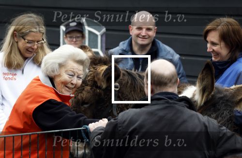 Amsterdam 13 maart 2026
Prinses Beatrix bezoekt kinderboerderij in Amsterdam voor NL Doet
