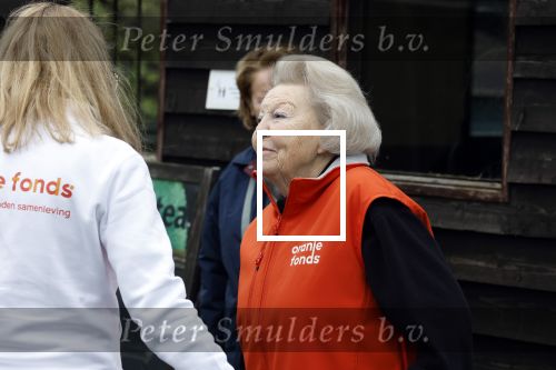 Amsterdam 13 maart 2026
Prinses Beatrix bezoekt kinderboerderij in Amsterdam voor NL Doet