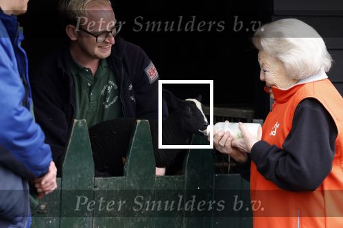 Amsterdam 13 maart 2026
Prinses Beatrix bezoekt kinderboerderij in Amsterdam voor NL Doet