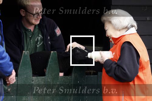 Amsterdam 13 maart 2026
Prinses Beatrix bezoekt kinderboerderij in Amsterdam voor NL Doet