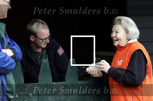 Amsterdam 13 maart 2026
Prinses Beatrix bezoekt kinderboerderij in Amsterdam voor NL Doet