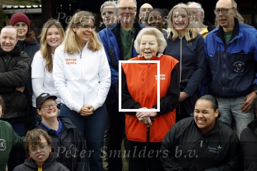 Amsterdam 13 maart 2026
Prinses Beatrix bezoekt kinderboerderij in Amsterdam voor NL Doet