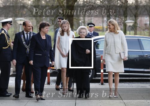 Eindhoven, 11 Maart 2026
Aankomst Prinses Beatrix en Prinses Mabel en dochter Gravin Zaria bij de TU/e voor de uitreiking van de Prins Friso Ingenieursprijs