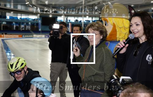 Heerenveen 29 maart 2026
De 10e hollandse 100 in Thialf georganiseerd door oa Prins Bernhard . Zijn moeder Prinses Margriet deed het startschot.