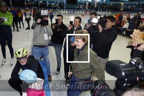 Heerenveen 29 maart 2026
De 10e hollandse 100 in Thialf georganiseerd door oa Prins Bernhard . Zijn moeder Prinses Margriet deed het startschot.