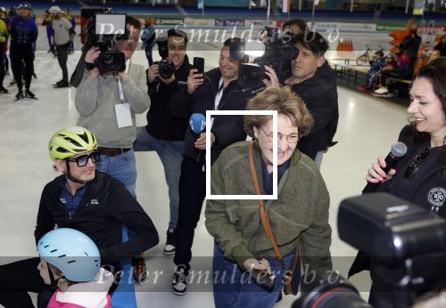 Heerenveen 29 maart 2026
De 10e hollandse 100 in Thialf georganiseerd door oa Prins Bernhard . Zijn moeder Prinses Margriet deed het startschot.