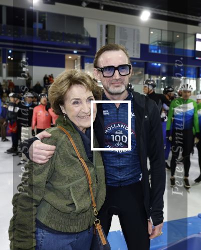 Heerenveen 29 maart 2026
De 10e hollandse 100 in Thialf georganiseerd door oa Prins Bernhard . Zijn moeder Prinses Margriet deed het startschot.