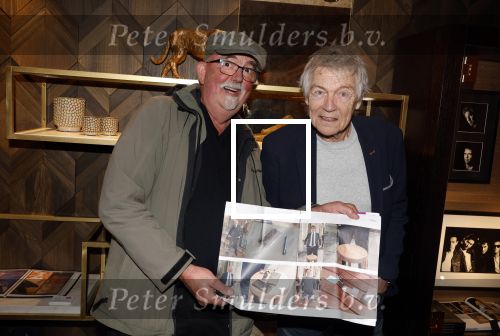 Amsterdam 12 maart 2026
Rinus Gerritsen opent expositie Patricia Steur in hotel Americain. Rinus Gerritsen en George Maas