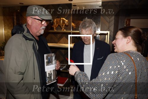 Amsterdam 12 maart 2026
Rinus Gerritsen opent expositie Patricia Steur in hotel Americain. Rinus Gerritsen met partner