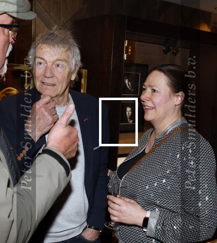 Amsterdam 12 maart 2026
Rinus Gerritsen opent expositie Patricia Steur in hotel Americain. Rinus Gerritsen met partner