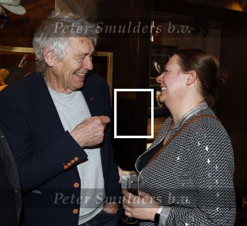Amsterdam 12 maart 2026
Rinus Gerritsen opent expositie Patricia Steur in hotel Americain. Rinus Gerritsen met partner