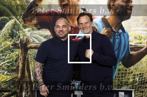 Amsterdam 19 maart 2026
Presentatie Fooytball Island van Videoland . Aanwezig Richard Witschge Wesley Sneijder Ronald de Boer John v t Schip Keesd Kwakman Tom Beugelsdijk Mike Obiku Kevin Blom Kenneth Perez en presentator Frank Evenblij .