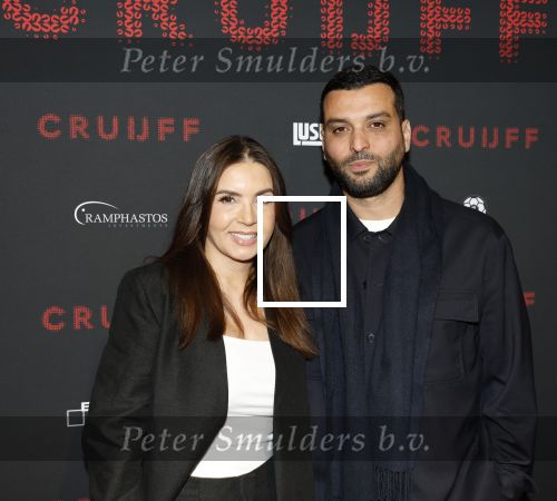 Amsterdam 21 maart 2026
Premiere docu over Johan Cruijff in de Johan Cruijff Arena . Rossana Kluivert en Soufian Asafiati