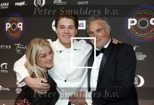 Leusden 9 maart 2026
Uitreiking edisons muziekprijzen bij Afas . Samuel Welten met zijn ouders