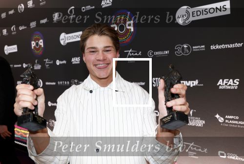 Leusden 9 maart 2026
Uitreiking edisons muziekprijzen bij Afas . Samuel Welten is een van de grote winnaars.