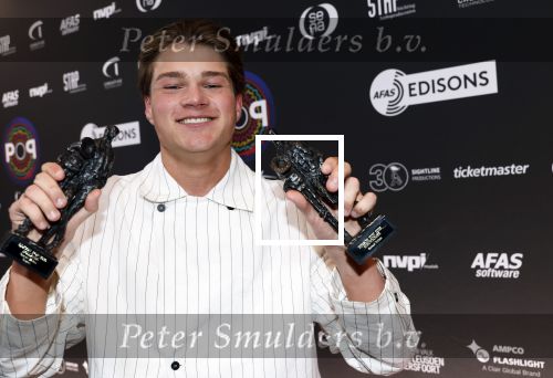 Leusden 9 maart 2026
Uitreiking edisons muziekprijzen bij Afas . Samuel Welten is een van de grote winnaars.