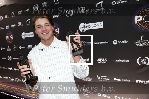 Leusden 9 maart 2026
Uitreiking edisons muziekprijzen bij Afas . Samuel Welten is een van de grote winnaars.