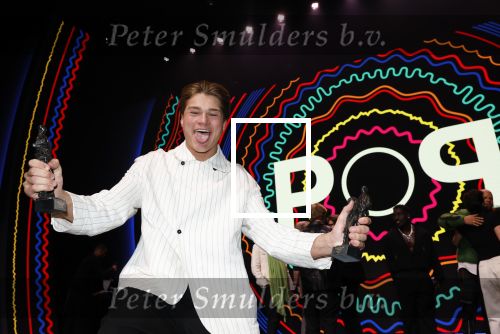 Leusden 9 maart 2026
Uitreiking edisons muziekprijzen bij Afas . Samuel Welten is een van de grote winnaars.