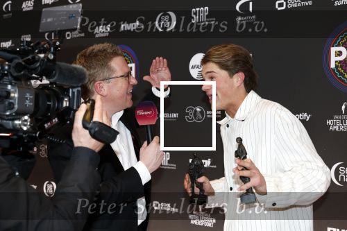 Leusden 9 maart 2026
Uitreiking edisons muziekprijzen bij Afas . Samuel Welten met Jair Ferwerda