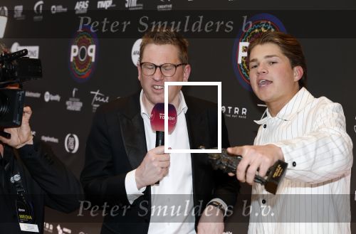 Leusden 9 maart 2026
Uitreiking edisons muziekprijzen bij Afas . Samuel Welten met Jair Ferwerda