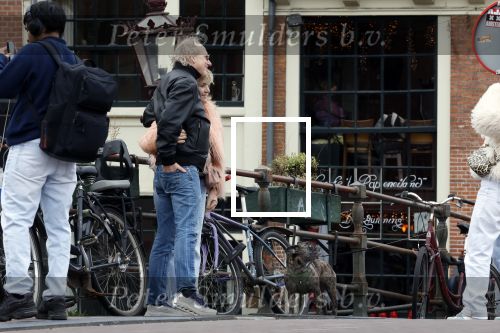 Amsterdam 1 maart 2026
Saskia van Zutphen met haar man in het centrum van Amsterdam