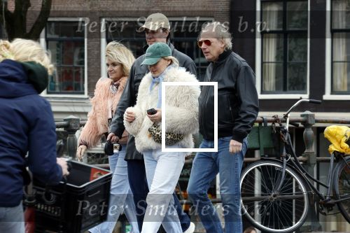 Amsterdam 1 maart 2026
Saskia van Zutphen met haar man in het centrum van Amsterdam