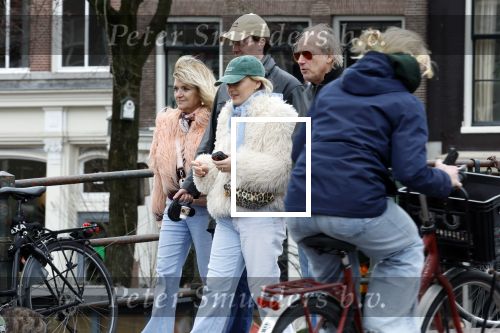 Amsterdam 1 maart 2026
Saskia van Zutphen met haar man in het centrum van Amsterdam