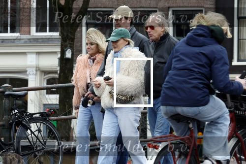 Amsterdam 1 maart 2026
Saskia van Zutphen met haar man in het centrum van Amsterdam