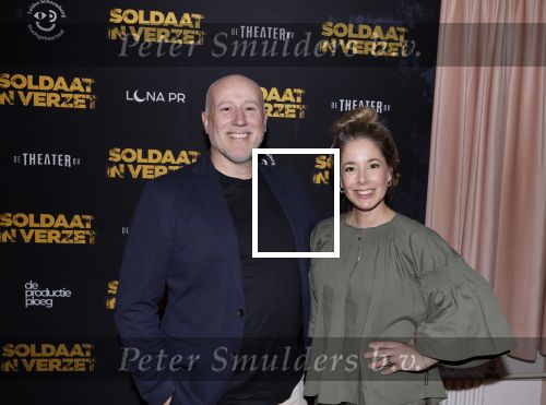 Leiden 31 maart 2026
Premiere Soldaat in verzet in de schouwburg van Leiden. Suzan Seegers met een goede vriend