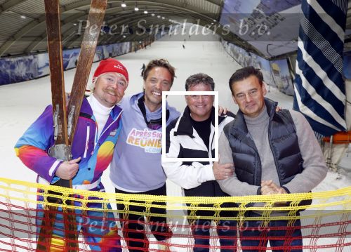 Zoetermeer 6 maart 2026
Bas Smit tijdens de opnames voor een promovideo in SnowWorld. De BN\'er kondigde samen met Wolter Kroes Toni Tiefschnee en Wilfred Genee een nieuw evenement aan in de Brabanthallen met de naam Apres ski reunie .
